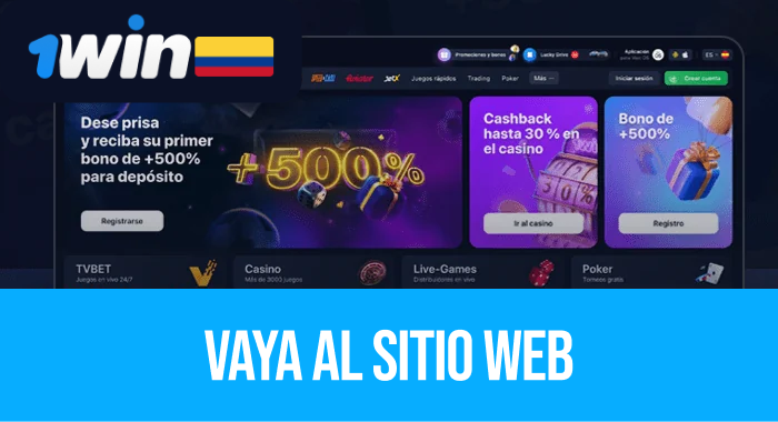 Ir a la página oficial de 1Win Colombia